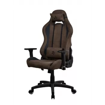 Cadeira gaming Arozzi Torretta SuperSoft – ergonómica castanha, design de suporte