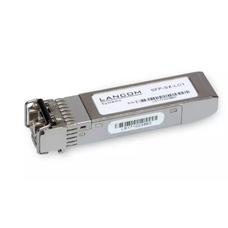 Lancom SFP-SX-LC1 - Módulo transceptor SFP (Mini-GBIC) - 1GbE - 1000Base-SX - LC Multimodo - até 550 m - 850 nm (pack de 10)