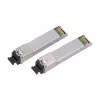 Par de transceptores de fibra ótica SFP WDM Extralink 1,25G 1310/1550 nm monomodo 3 km SC DOM