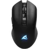 Headset gaming Sharkoon SKILLER SGM30W (preto) – sem fios, circum-aural, microfone integrado