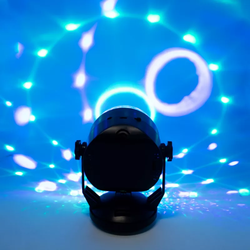 Bola de discoteca LED DENVER LDB-319 – luz de festa LED compacta, modelo 117220200040