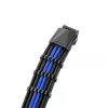 Conjunto de cabos duplos CableMod RT-Series PRO ModMesh 12VHPWR para ASUS/Seasonic - preto/azul