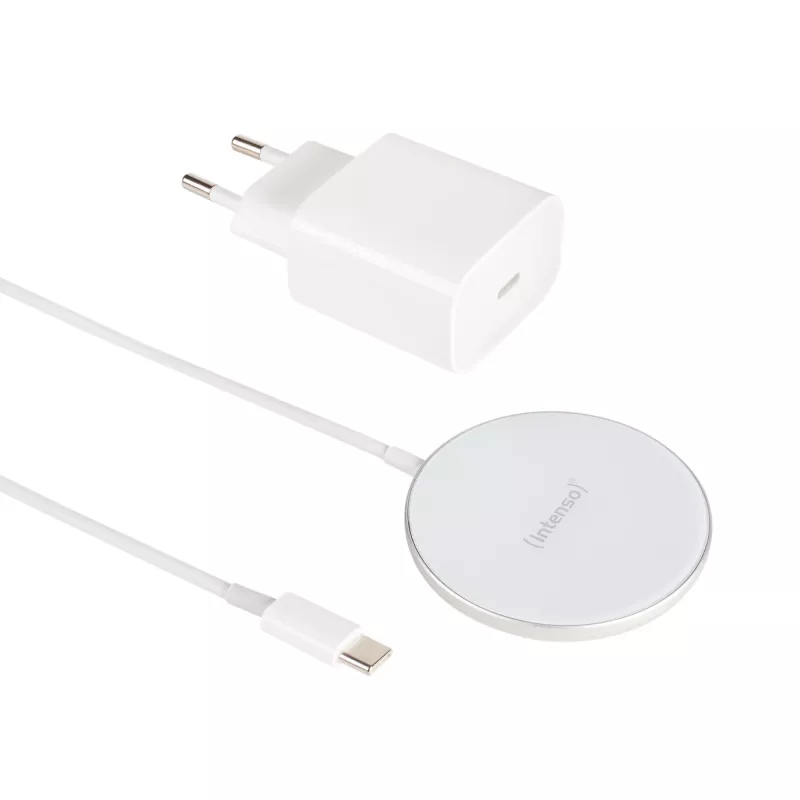 Smartphone Intenso MW1 Carregador rápido sem fios USB Interior 12V