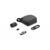 Recetor de microfone DJI Mic 3 suporte de câmara preto – alimentado por pilha, inclui cabo de áudio de 3,5 mm e cabo USB