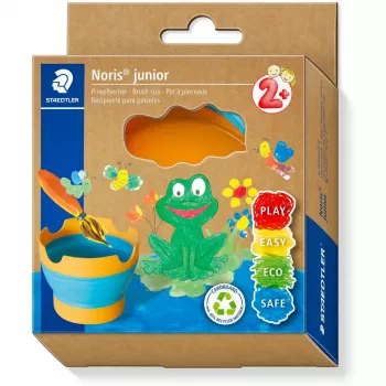 Copo de água Staedtler Noris junior BK 8767 40 BK para aguarela, preto