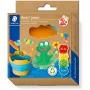 Copo de água Staedtler Noris junior BK 8767 40 BK para aguarela, preto