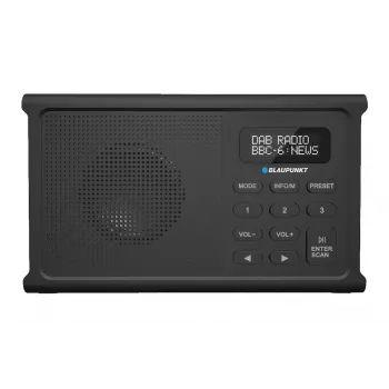 Rádio portátil Blaupunkt DR3BK preto