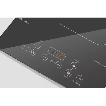 Caso | Placa de cozinha autónoma | Comfort C2000 | Número de zonas de cozedura 1 | Sensor | preto | Indução