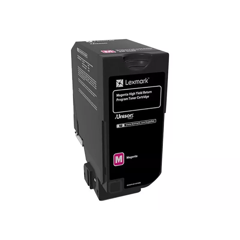 Lexmark - alta capacidade - magenta - original - cartucho de toner LCCP, LRP - para Lexmark CX725de, CX725dhe, CX725dthe (84C2HM0)