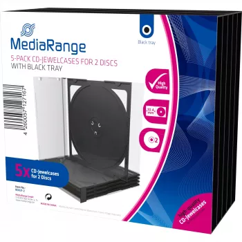 Estojo para disco ótico MediaRange BOX31-2