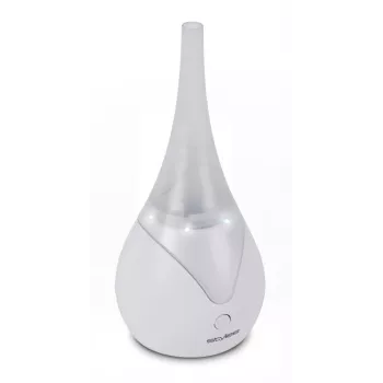 Difusor de aroma Stylies Luna branco — difusor ultrassónico, Ø 10 cm, A 215 mm, 6 W, 220 g