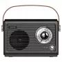 Rádio portátil Savio RS-01 analógico preto