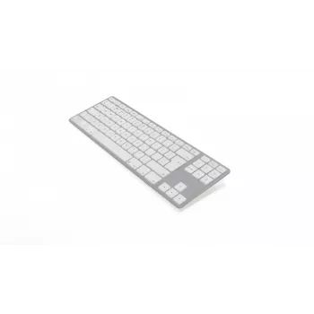 Teclado de alumínio Mac Tenkeyless prateado