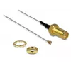 Cabo coaxial DeLOCK 88815 0,2 m MHF IV (I-PEX) RP-SMA cinzento