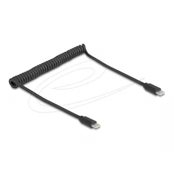 Cabo USB DeLOCK 90369 USB 2.0 0,75 m USB C preto