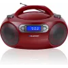 Leitor de CD Blaupunkt BB18BK, leitor de CD portátil