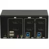 Comutador KVM Inter-Tech IPC AS-22HUS 2 portas USB