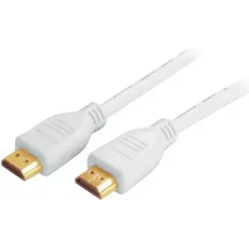 shiverpeaks BASIC-S Cabo HDMI, conector macho A - conector macho A, 1,5 m, contactos banhados a ouro, para qualidade Full-HD (4096 x 2160) (BS77471-W)