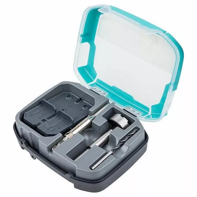 Wolfcraft conjunto de brocas para furos de dobradiças 35 mm, 5 un. (4656000)