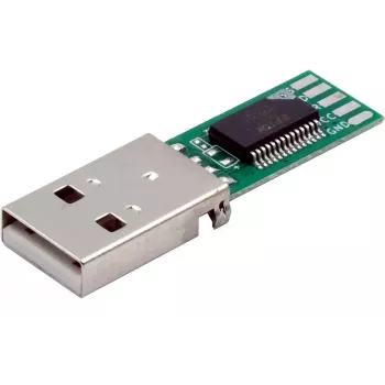 Placa conversora USB para RS-232 Série Exsys EX-13101 com chipset FTDI, placa adaptadora USB para Série
