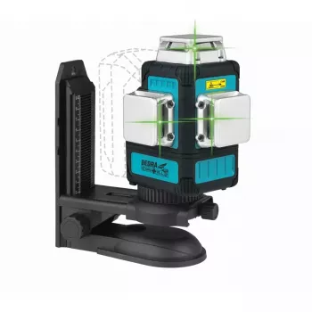Nível laser Dedra DED6910 autonivelante, alcance 20 m, precisão 0,5 mm