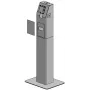 Quiosque de autoatendimento de pé Ergonomic Solutions SPK400-02, altura ajustável, design robusto