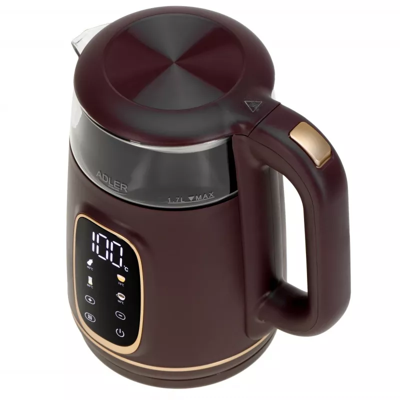 ADLER AD 1305 chaleira cor de vinho