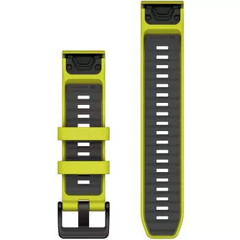 Pulseira Garmin QuickFit 010-13392-08 graphite amarelo