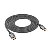 Cabo HDMI 2.1 Akyga AK-HD-30S, 48 Gbit/s, 8K 60 Hz / 4K 120 Hz, entrançado, 3 m, preto