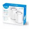 Sistema Mesh Cudy AX1800 Dualband 2,4 GHz 5 GHz Wi-Fi 6