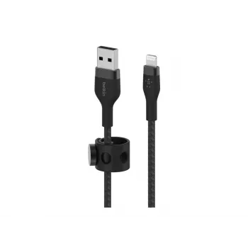 Cabo Lightning 2m Belkin CAA010BT2MBK USB-C para Lightning Preto