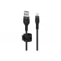 Cabo Lightning 2m Belkin CAA010BT2MBK USB-C para Lightning Preto