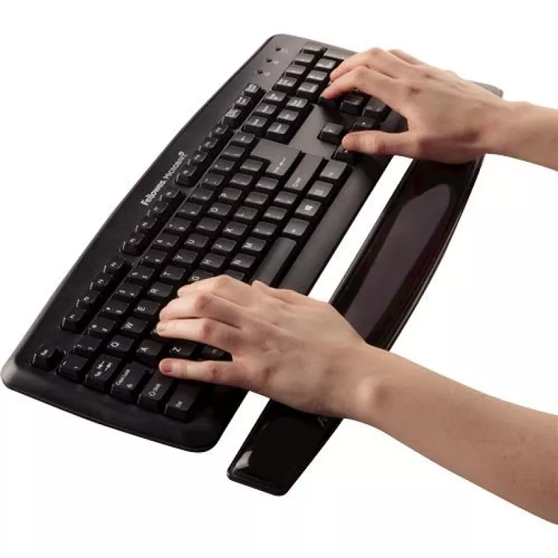 Acessório para teclado apoio de pulso/CRYSTALS Gel 9112201 Fellowes