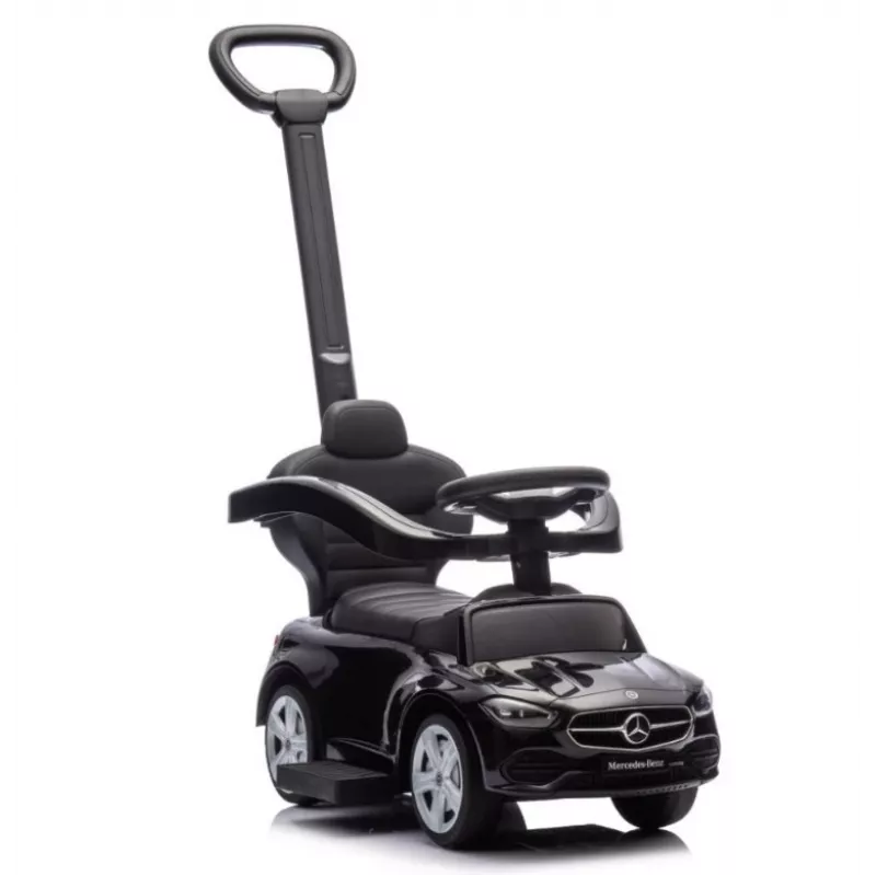 Carro deslizante milly mally Mercedes Classe C preto, modelo 6107