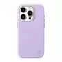 Capa de proteção Joyroom PN-15F1 para iPhone 15 Pro, fina, roxa, ajuste preciso
