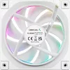 DeepCool FL12R Reverse ventoinha de caixa de 120 mm, 500–2150 rpm, 33,9 dB, branca