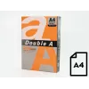 Papel colorido Double A, 80g, A4, 500 folhas, açafrão
