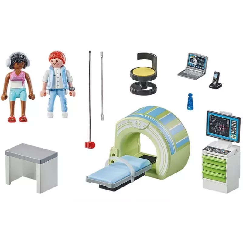 Conjunto de figuras Action Heroes 71618 Ressonância magnética com paciente