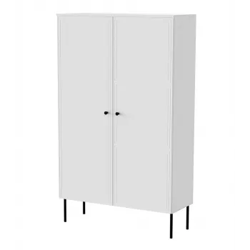 Vitrina Cama Meble PALAZZO BIS 1000×390×1660 mm branco mate