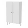 Vitrina Cama Meble PALAZZO BIS 1000×390×1660 mm branco mate