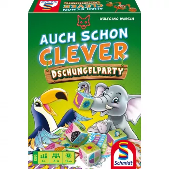 Auch schon clever - Dschungelparty, jogo de tabuleiro
