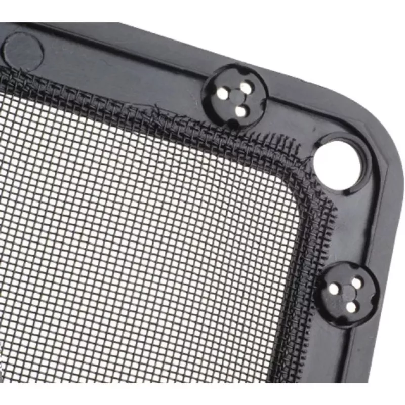 SilverStone FF141B filtro de pó de 140 mm com grelha para ventoinha, preto