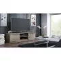Móvel de TV Topeshop RTV140 SONOMA com 2 prateleiras