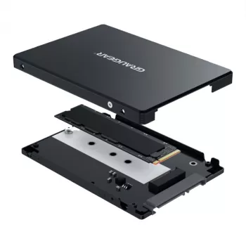Kit de montagem GRAUGEAR G-CV-M2T25 preto alumínio