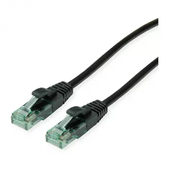 Cabo de rede ROLINE RM Cat.6A UTP, preto, 0,5 m