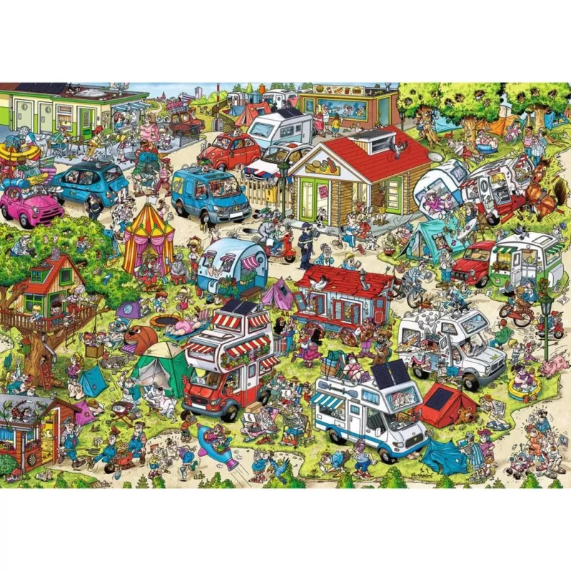 The Campsite, puzzle 1000 peças