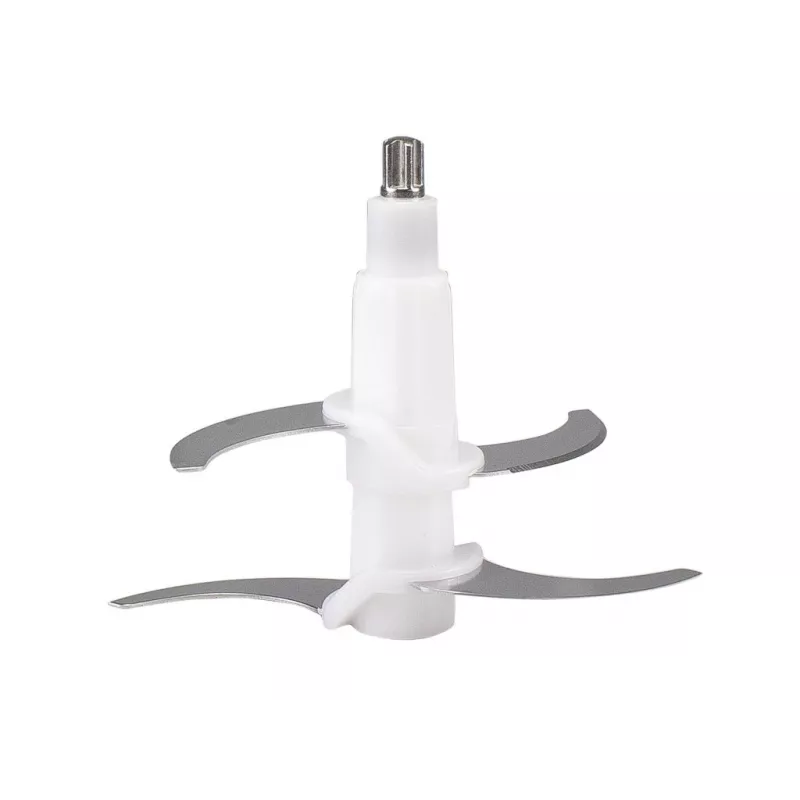 Beper P102ROB001 picador de alimentos, recipiente de vidro de 1,5 l, 500 W, 2 velocidades, 4 lâminas de aço inoxidável, aço inoxidável / preto