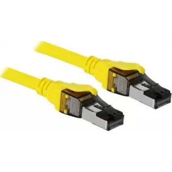 Cabo de rede DeLOCK 86585 Cat8.1 5 m amarelo