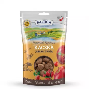 BALTICA Guloseimas Regionais Pato com Maçã e Rosa - Guloseimas para Cães - 100 g