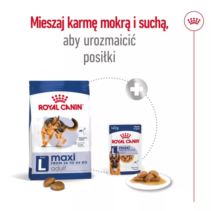 Royal Canin Maxi Adult ração seca para cães, 15 kg